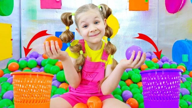 Диана и Рома Внутри Магического куба Челледж