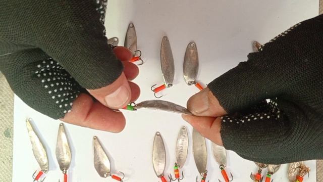 блесёнки из обрезков ложек