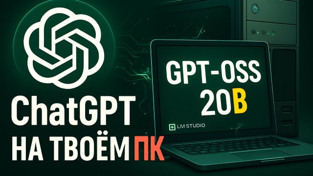 ChatGPT на твоём компьютере! Установка GPT-OSS 20B в LM Studio Бесплатно (запусти локальный ИИ)