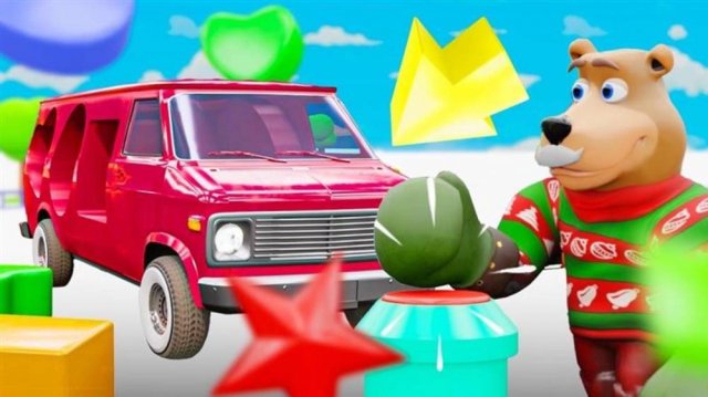 Цветные Машинки Развивающие мультфильмы Учим Формы