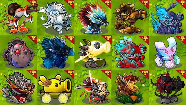 PVZ Fusion 2.7: Испытание Посейдона! 1 Fusion-Растение VS 4000 Лидеров-Орехов Посейдона