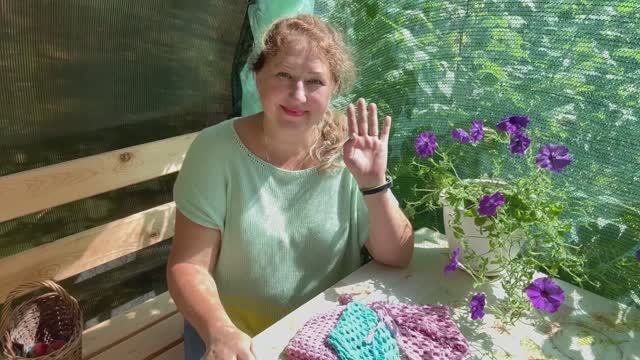 Косынки, связанные крючком. Подарок от Тани Адаменко ❤️❤️❤️🌺🌺🌺🧶🧶🧶