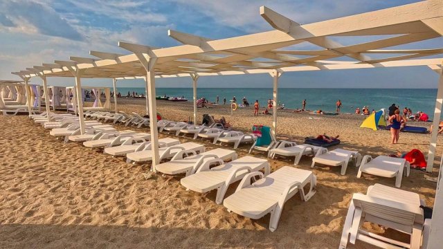 Крым - где люди? Сюда не едут отдыхать? Саки Прибой.