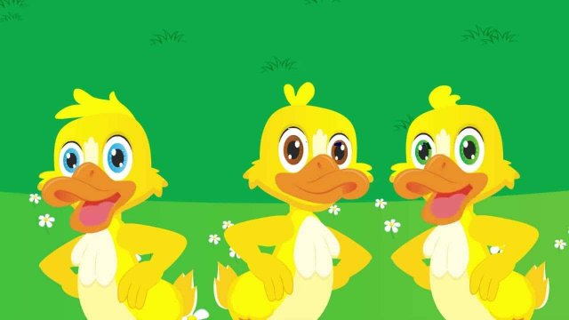 Танец маленьких утят. Песенка для наших любимых малышей.