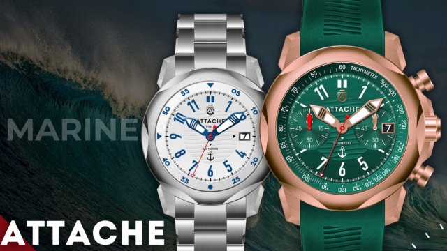 ЧАСЫ ATTACHE MARINE. Восток мог стать таким.