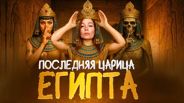 🌍 КЛЕОПАТРА — любовь, власть и падение империи 👑