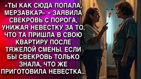 «ТЫ КАК СЮДА ПОПАЛА, МЕРЗАВКА?» - ЗАЯВИЛА СВЕКРОВЬ С ПОРОГА, УНИЖАЯ НЕВЕСТКУ...