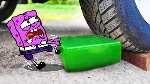 Эксперимент Боба Эспонжа: желатин, песок, антистрессовая игрушка | Как размягчить хрустящие и мягкие