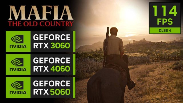 Mafia The Old Country RTX 3060, RTX 4060, RTX 5060 (Optimized Settings)