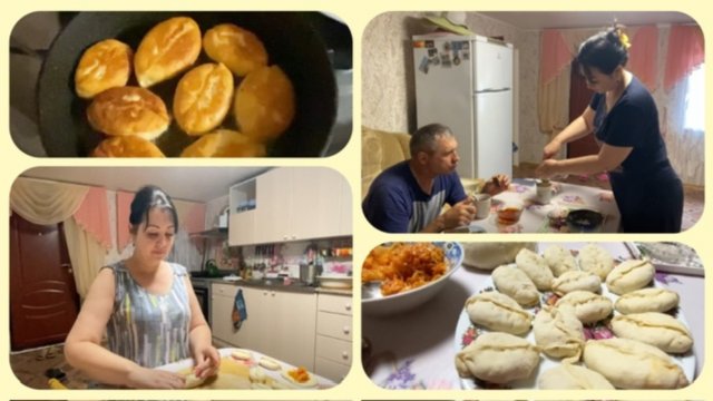 🏡 ЖАРЮ ПИРОЖКИ С КАПУСТОЙ/ У каждого СВОИ ДЕЛА / ГОТОВЛЮ ОБЕД 🥘 ПРИЯТНАЯ НЕОЖИДАННОСТЬ 🫶 влог