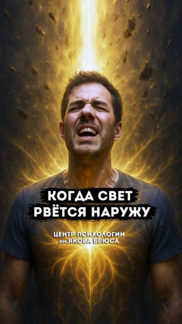 Когда свет рвётся наружу