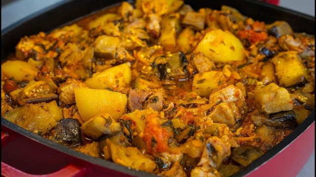 Баклажаны с мясом. Простой и вкусный рецепт!