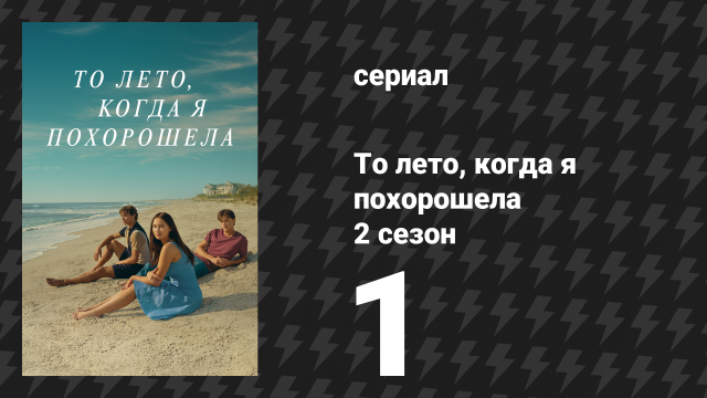 То лето, когда я похорошела 2 сезон 1 серия «Утраченная любовь» (сериал, 2022)