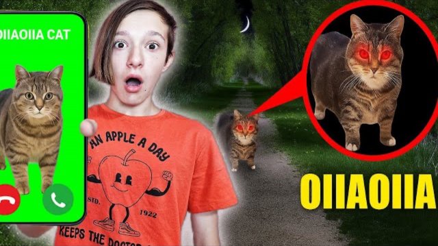НИКОГДА не ИЩИ OIIA CAT в ИНТЕРНЕТЕ ! **проклятый кот**