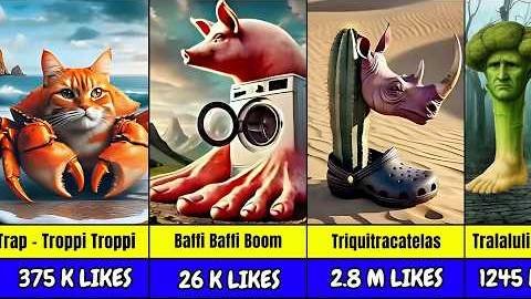 ТОП-200 ИТАЛЬЯНСКИХ & ИНДОНЕЗИЙСКИХ BRAINROT-ЖИВОТНЫХ 🧠💀 | ВИРУСНЫЙ МЕМНЫЙ ЗООПАРК БЕЗУМИЯ!