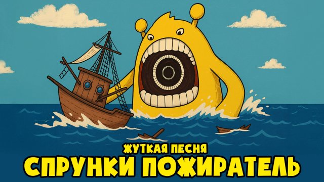 СПРУНКИ ПОЖИРАТЕЛЬ - Аниматор (ПЕСНЯ КЛИП SPRUNKI EATER, мультик, анимация, мультфильм)