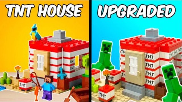 Я обновил новые наборы LEGO Minecraft!