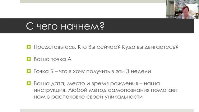 Новый Я. Неделя 1. День 1