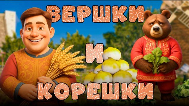 Народная сказка Мужик и Медведь Мультфильм