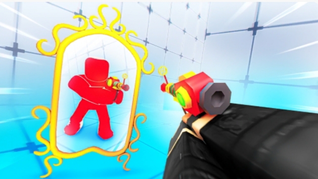 Играем в соперники в зеркальный режим Roblox