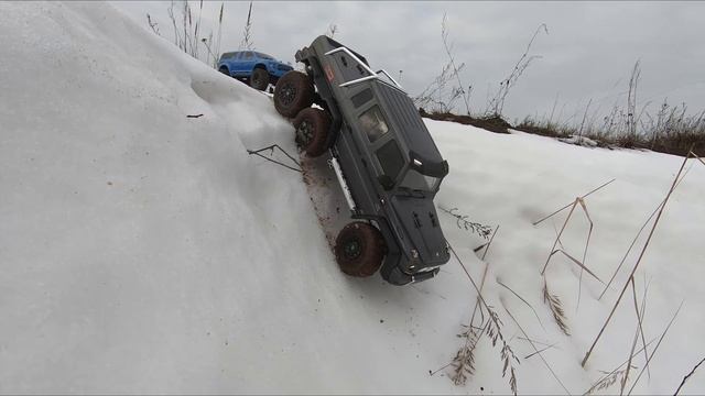 Сравнительный тест ГЕЛИКА 6х6 и ford raptor 4х4