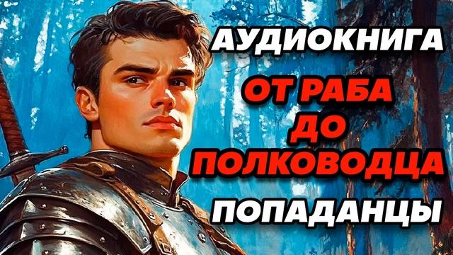 Аудиокнига ПОПАДАНЦЫ: ОТ РАБА ДО ПОЛКОВОДЦА