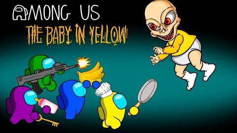 AMONG US против малыша в желтом, Шарко, Губки Боба, взлома системы безопасности FNAF