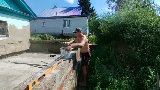 Правильная кладка арболита