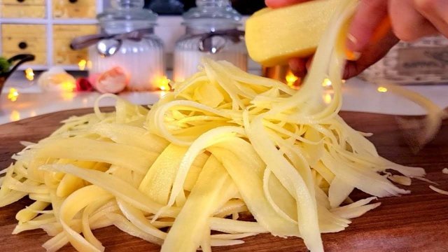 Как ПОЖАРИТЬ КАРТОШКУ, чтобы ВСЕГДА просили еще. Секрет хрустящей жареной картошки.