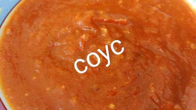 Соус из помидоров и болгарского перца