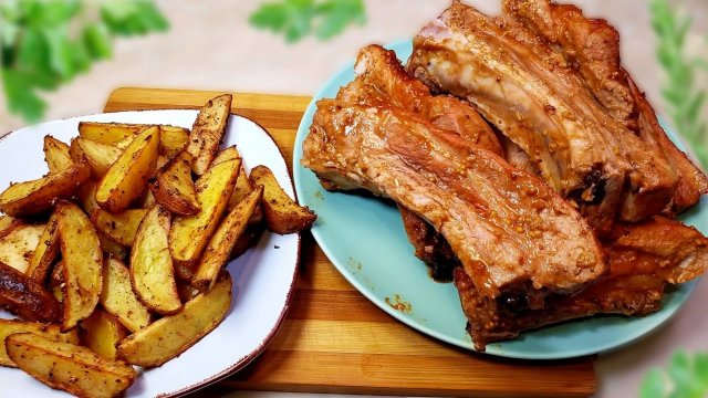 РЁБРА В ДУХОВКЕ! ЛУЧШЕ ЧЕМ В РЕСТОРАНЕ! СЕКРЕТ В МАРИНАДЕ!