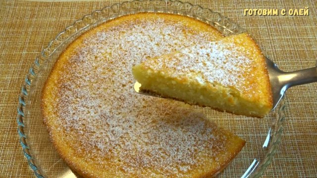 НА КЕФИРЕ и БЕЗ МУКИ. Мой Правильный МАННИК на кефире. Самый вкусный Рецепт Манника к чаю