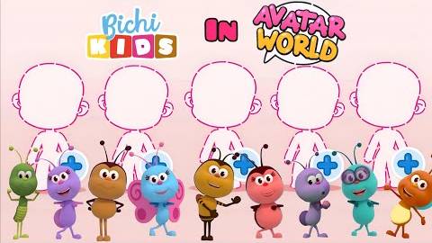 Как создать Bichi Kids 🐝🧡 в Avatar World? ТОП-секреты анимации!