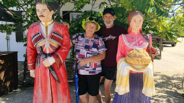 Должанка в августе.( Азовское море) Отдохнули с друзьями.