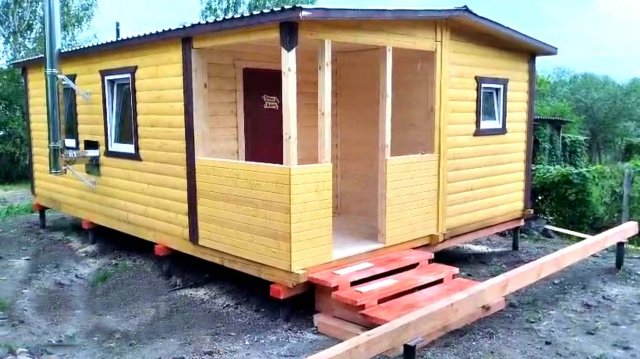 Уютный дачный дом-баня. Комфорт без лишних трат