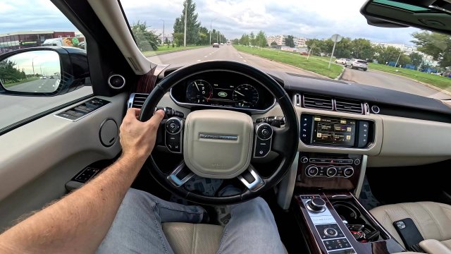 2016 LAND ROVER RANGE ROVER AUTOBIOGRAPHY L 4.4L POV TEST DRIVE