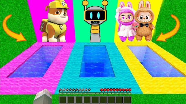 ВЫБЕРИ ПРАВИЛЬНЫЙ СЕКРЕТНЫЙ ЗАТОПЛЕННЫЙ ПОДВАЛ ЛАБУБУ СПРУНКИ ЩЕНЯЧИЙ ПАТРУЛЬ В МАЙНКРАФТ