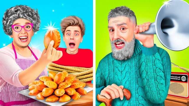 ТИПЫ БАБУШЕК и ДЕДУШЕК !   А4