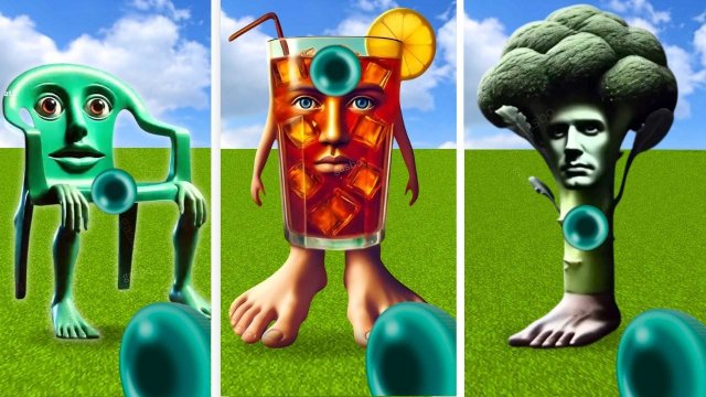 What's inside all NEW AI Brainrot Animals ?