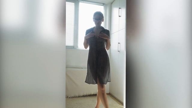 ❤️ Transparent Dresses try on Haul with slim