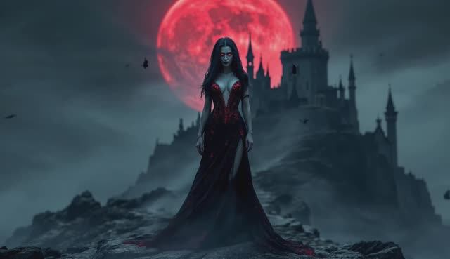 Vampire Vixens - Seductive Shadows of the Night