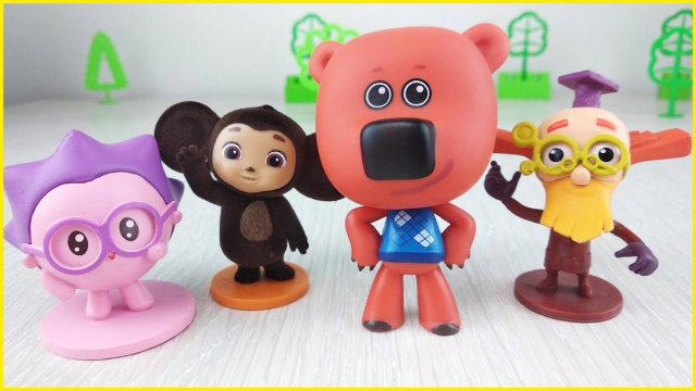 Кеша и его друзья Малышарики, Фиксики, Чебурашка и Лисичка! 🎥 Сборник лучших серий про Ми-ми-мишек