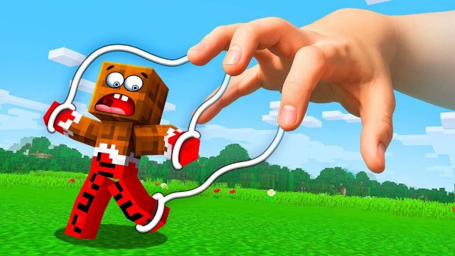 😱 КТО-ТО УПРАВЛЯЕТ МОЕЙ ЖИЗНЬЮ! Я НЕ МОГУ ОСТАНОВИТЬСЯ В МАЙНКРАФТ!