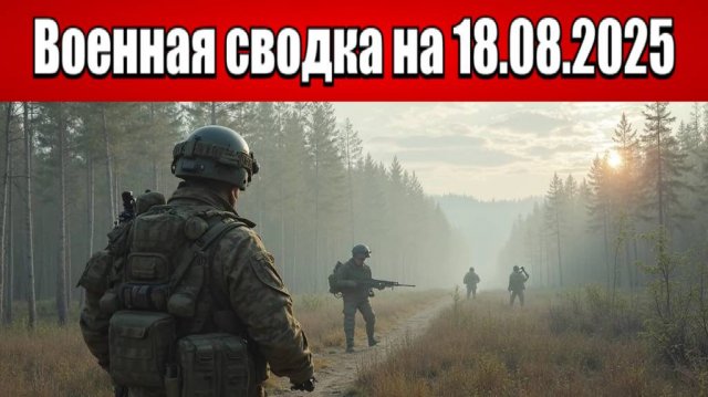 «Враг бежит: наши войска давят на районы обороны ВСУ в Покровске!»: Военная сводка на 18.08.2025