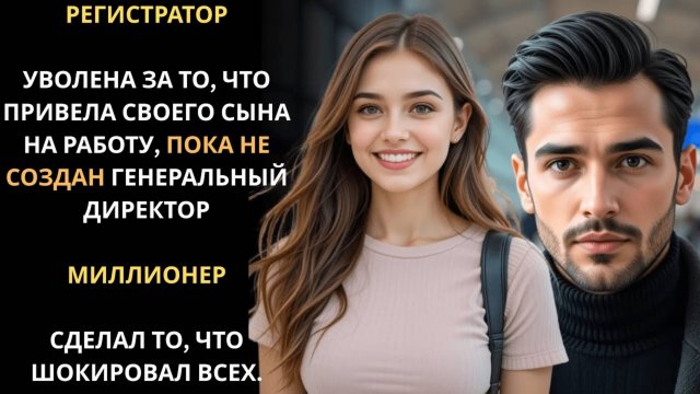 Ее уволили за ребенка на работе. Новый начальник шокировал всех своим поступком.