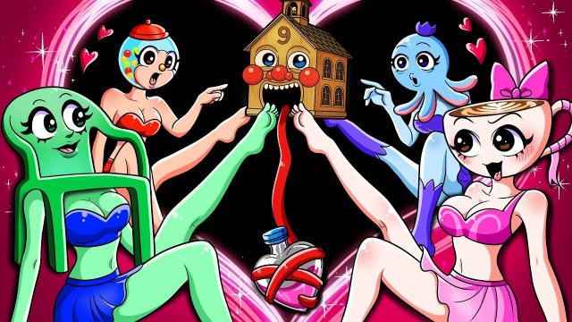 Любовное зелье Эсок Секола заставляет девушек влюбляться друг в друга!💘 | ПОЛНАЯ анимация BRAINROT!