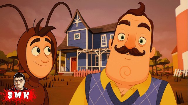 ШОУ ПРИВЕТ СОСЕД! ПОМОГИТЕ! Я СТАЛ ТАРАКАНОМ! ИГРА HELLO NEIGHBOR ПРОХОЖДЕНИЕ МОДА KID NEIGHBOR!