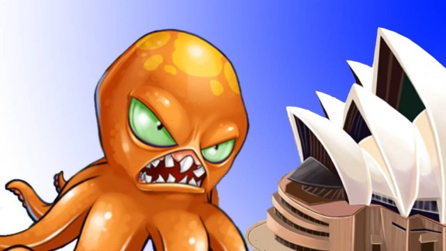 СУРОВЫЙ ОСЬМИНОГ МУТАНТ в АВСТРАЛИИ игра OCTOGEDDON на канале Мистер Игрушкин