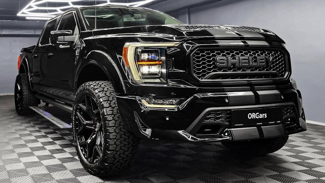 Новый Ford F-150 Shelby 2025 года — звук, интерьер и экстерьер