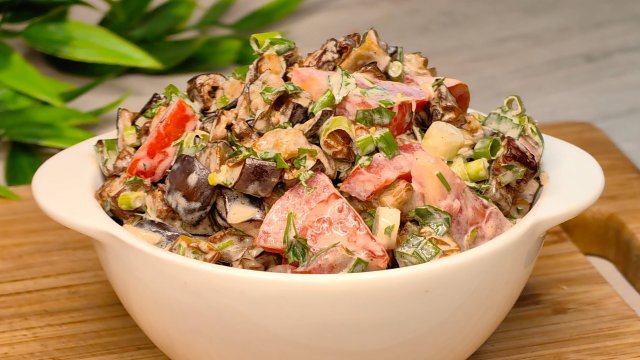 Самый вкусный салат из баклажанов🍆